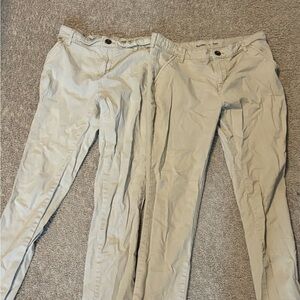 Men's Beige Pants